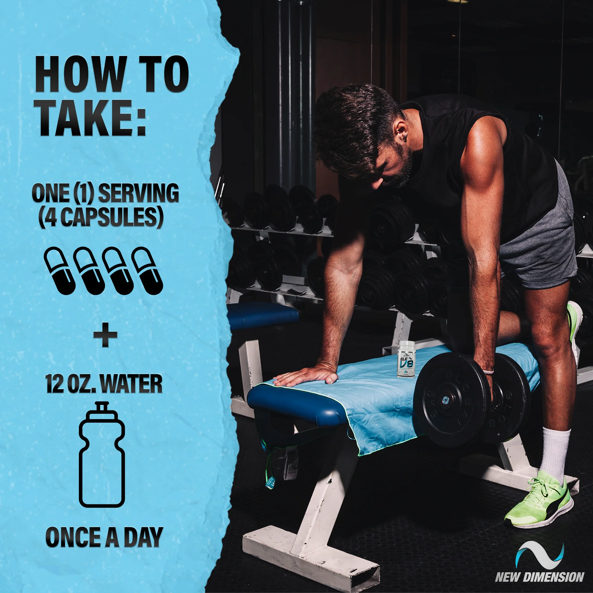 EleV8 [New Dimension] Natural Testosterone Enhancement - Image 8