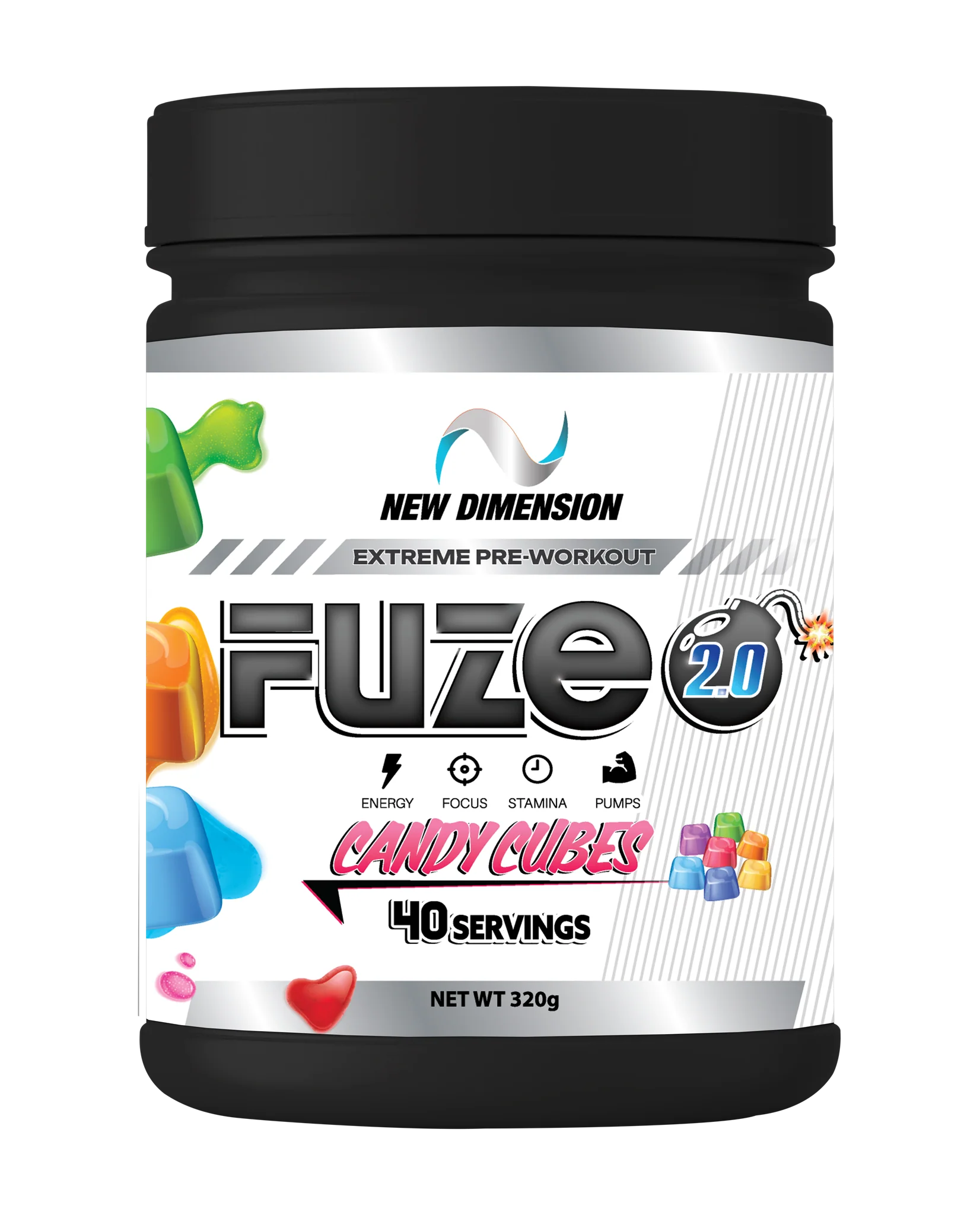 Fuze 2.0 Pre Workout [New Dimension] - Image 4