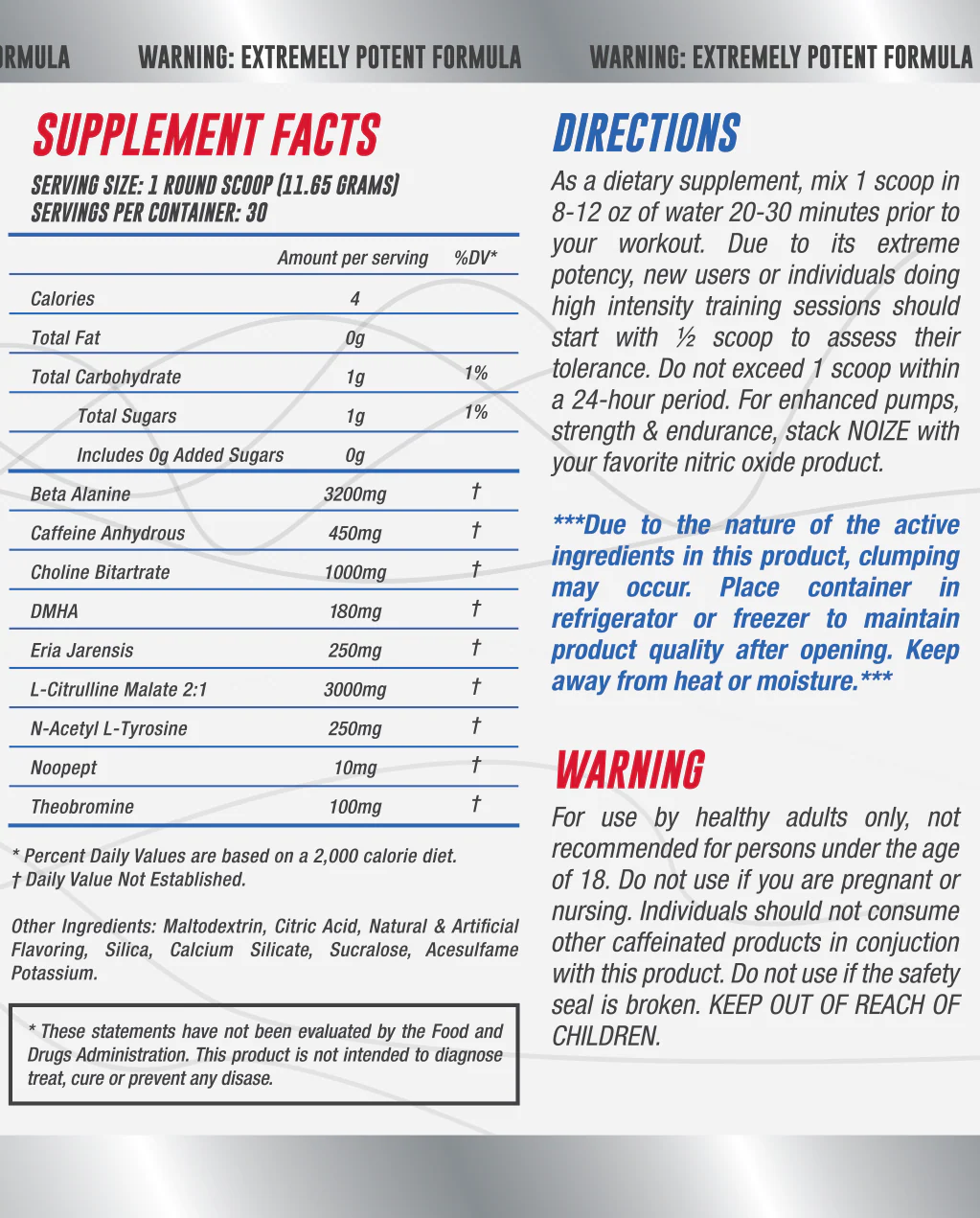 Noize Pre Workout [STAX Nutrition] - Image 5