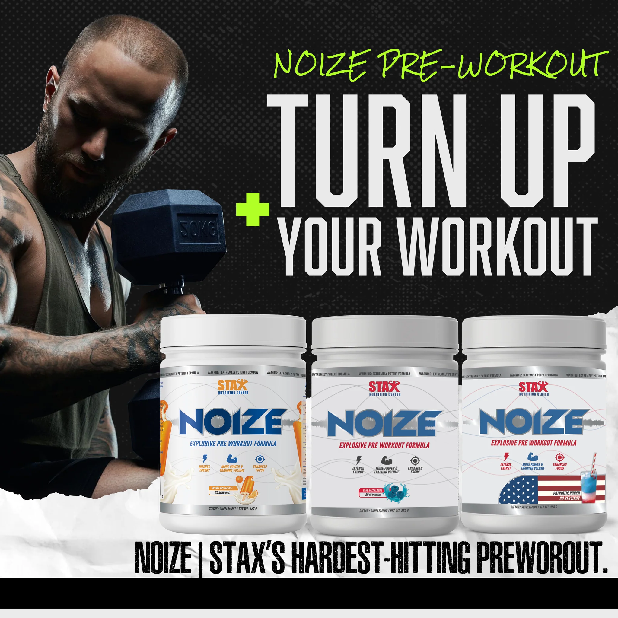 Noize Pre Workout [STAX Nutrition] - Image 6