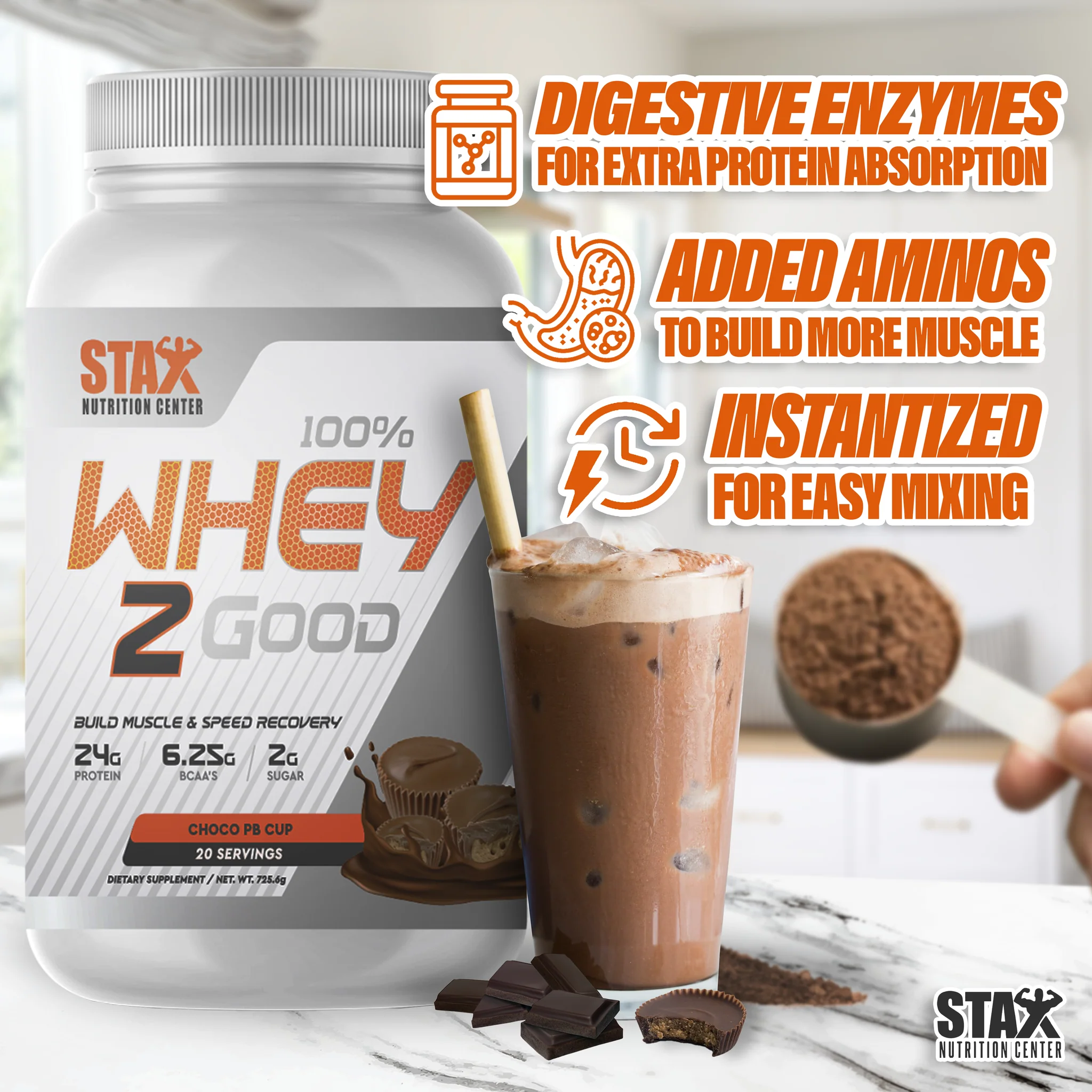 Whey2Good Premium Whey Protein Powder - Image 8
